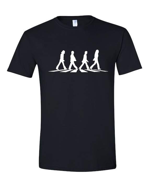 The Beatles Tshirt Abbey Road Crosswalk T-shirt Merchandise