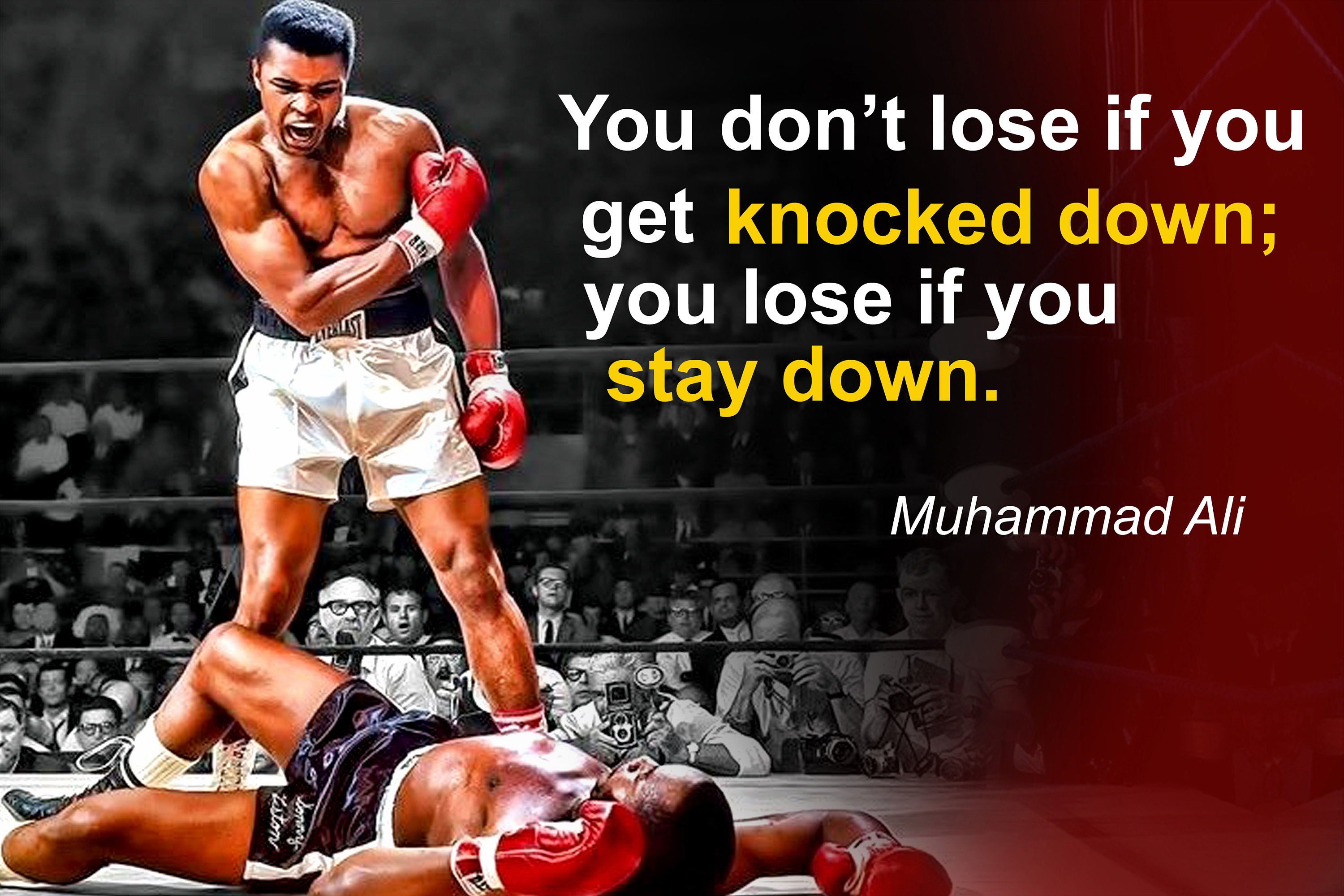 Muhammad Ali Poster Quote Boxing Sports Quotes Posters | Etsy