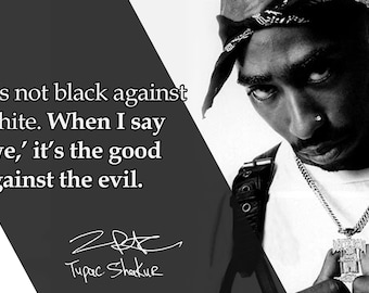 Tupac Shakur Poster 2pac Quote Cool Posters Rapper Makaveli Wall Art Tu Pac Hip Hop Music Decor Photo Rappers Photo Quotes Album P068