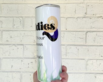 Disney Villain Tumbler | Disney Inspired Cup | Baddies need to hydrate Insulated Cup | Halloween Starbucks Tumbler | Ursula Sublimation