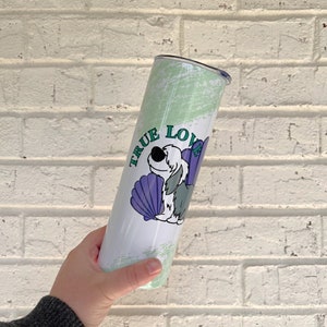 The Little Mermaid Tumbler Cup | Sublimation Tumbler | Little Mermaid Starbucks Cup | Tumbler for Hot & Cold Drinks | Disney Dog Tumbler