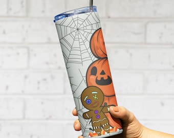Gingerbread Man Tumbler | Shrek Tumbler | Gingy from Shrek Inspired Cup | Halloween Tumbler | Classic Slasher Cup | Christmas Gift Tumbler