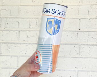Bluey Inspired Tumbler | Disney Inspired Cup | Bluey Inspired Mom School Insulated Cup | Chilli Inspired Starbucks Tumbler | Sublimation Cup