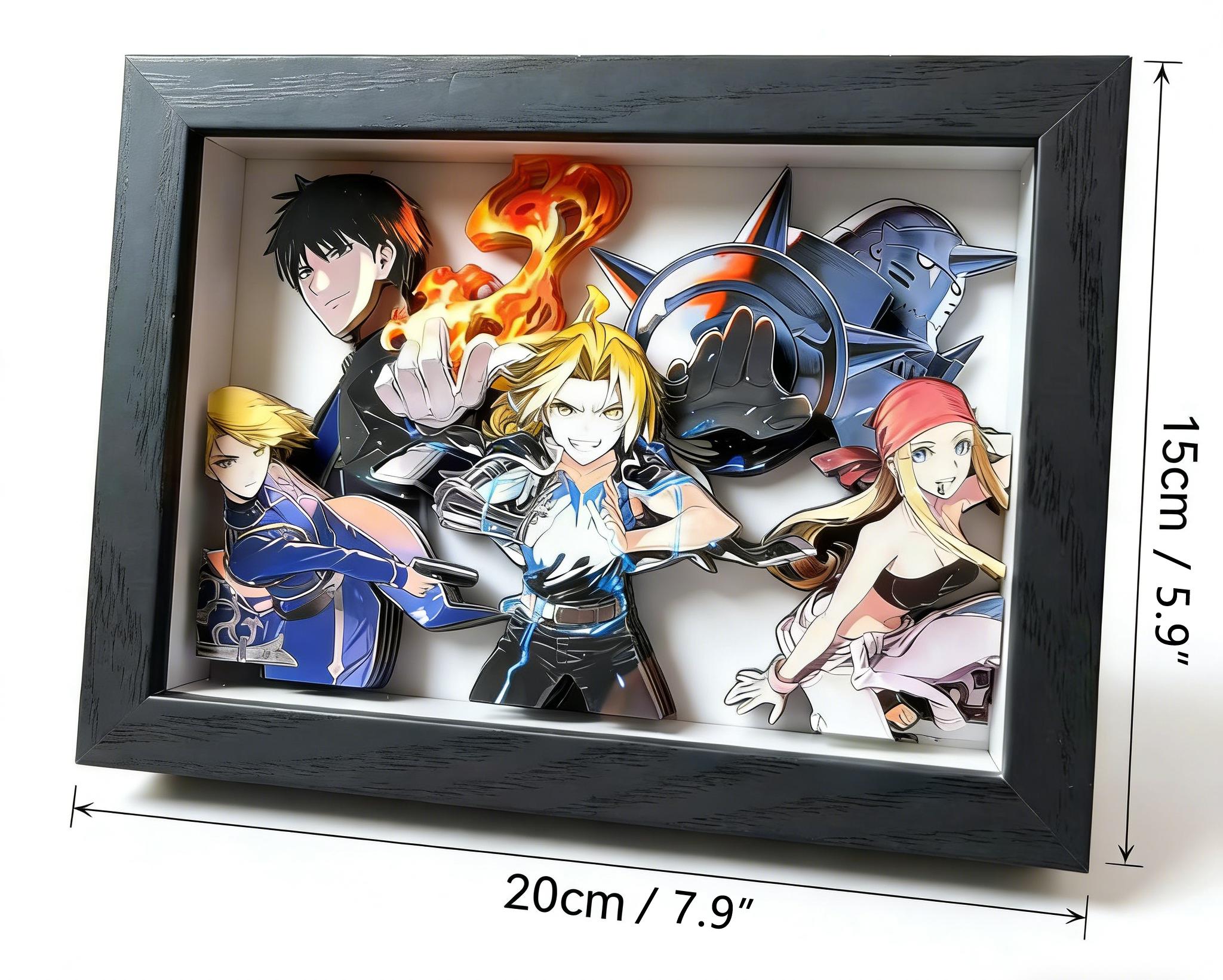 The Favorite of Anime Fans , 3D Shadow Box - Etsy