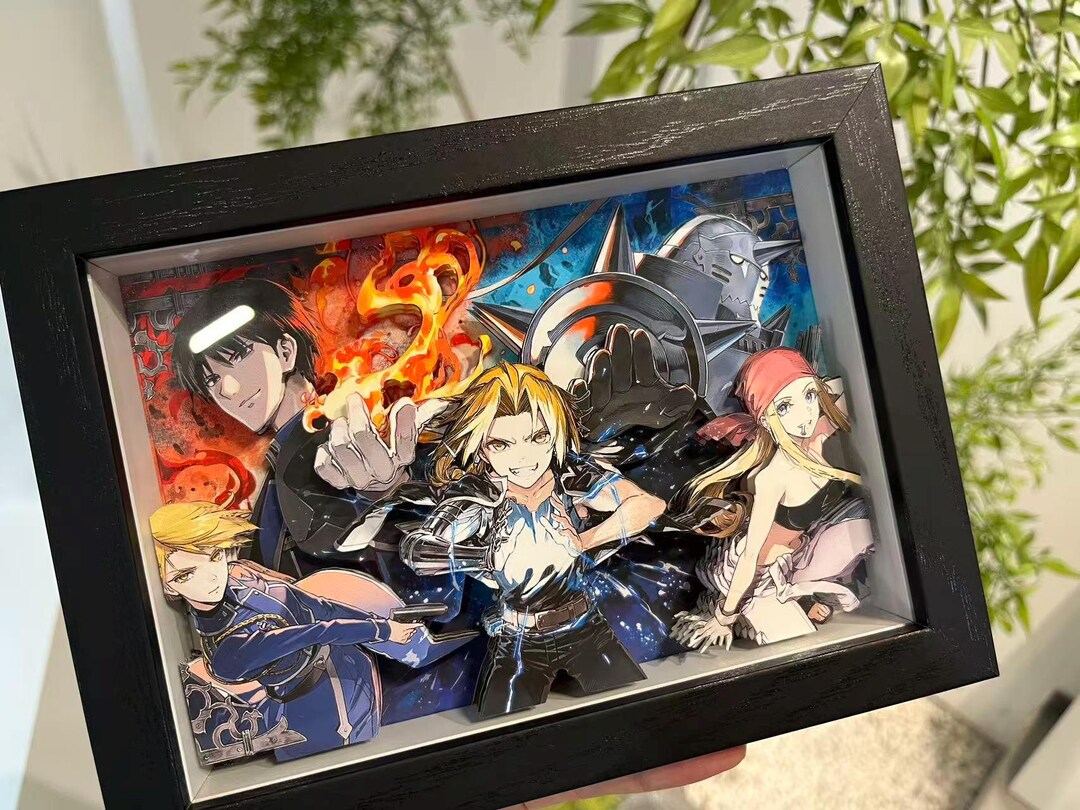 Shutterbox Anime The Favorite of Anime Fans , 3D Shadow Box - Etsy