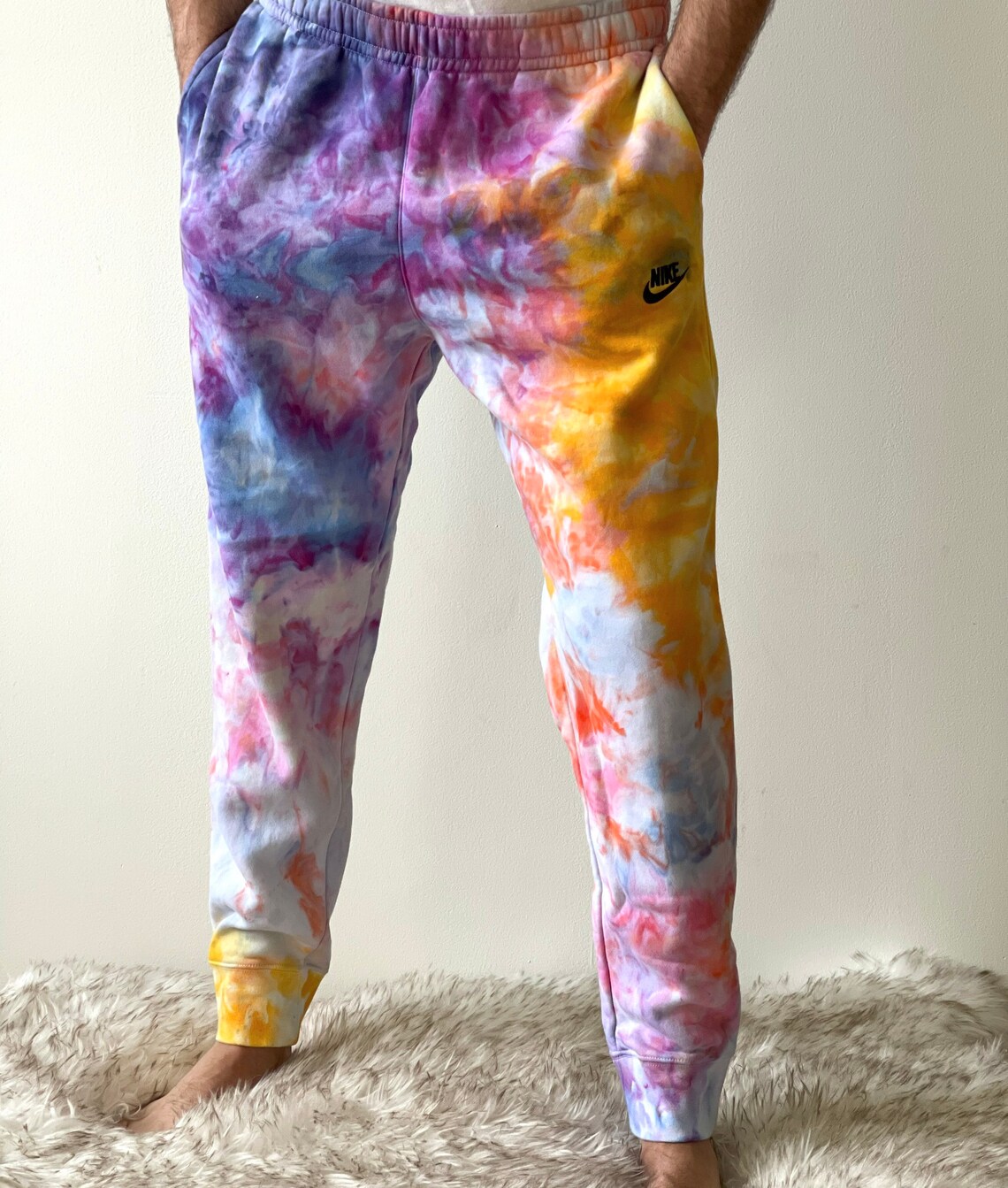 Tie Dye Nike Sweatpants Tie Dye Nike Joggers large | Etsy