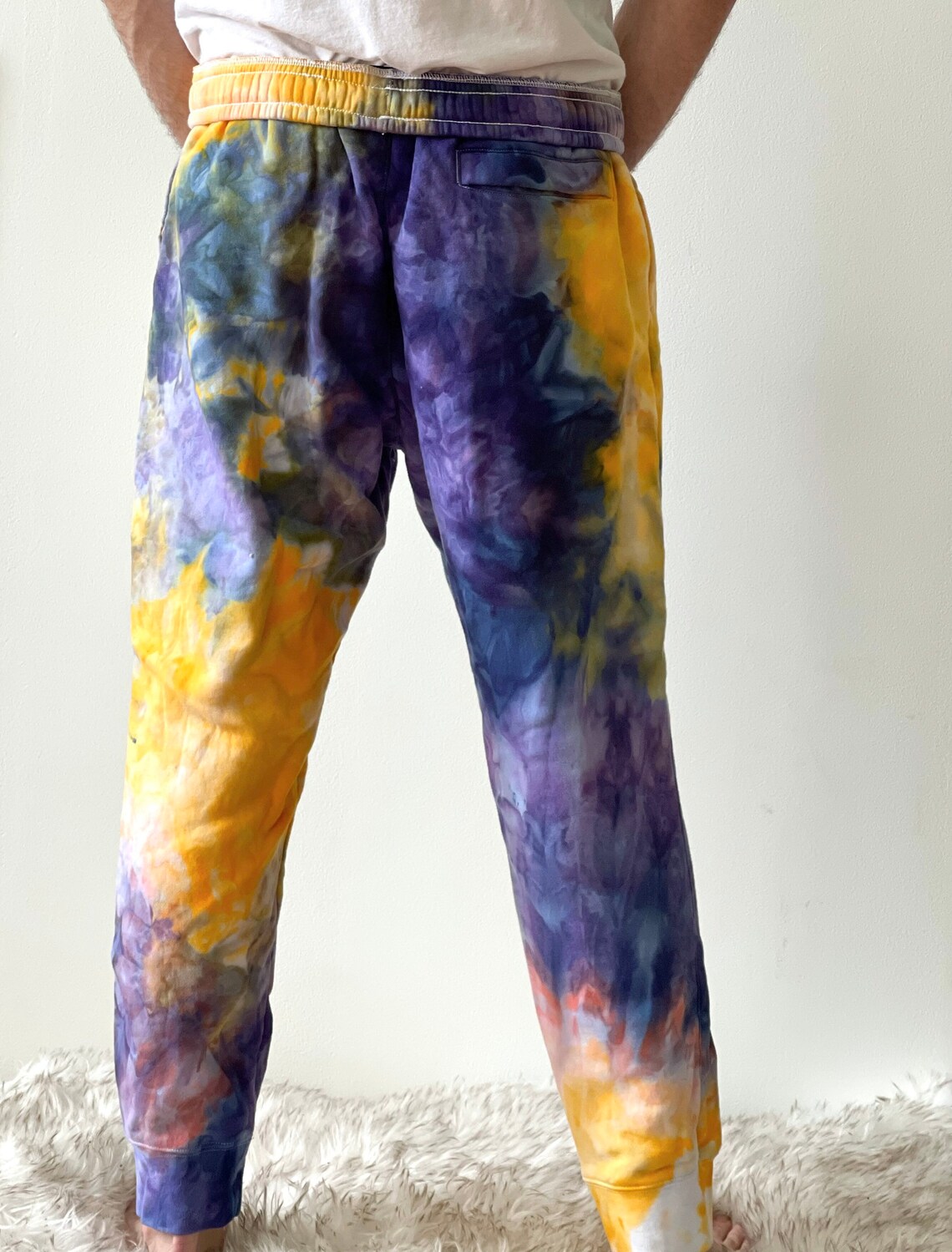 Tie Dye Nike Sweatpants/Joggers Tie Dye Pants extra large | Etsy