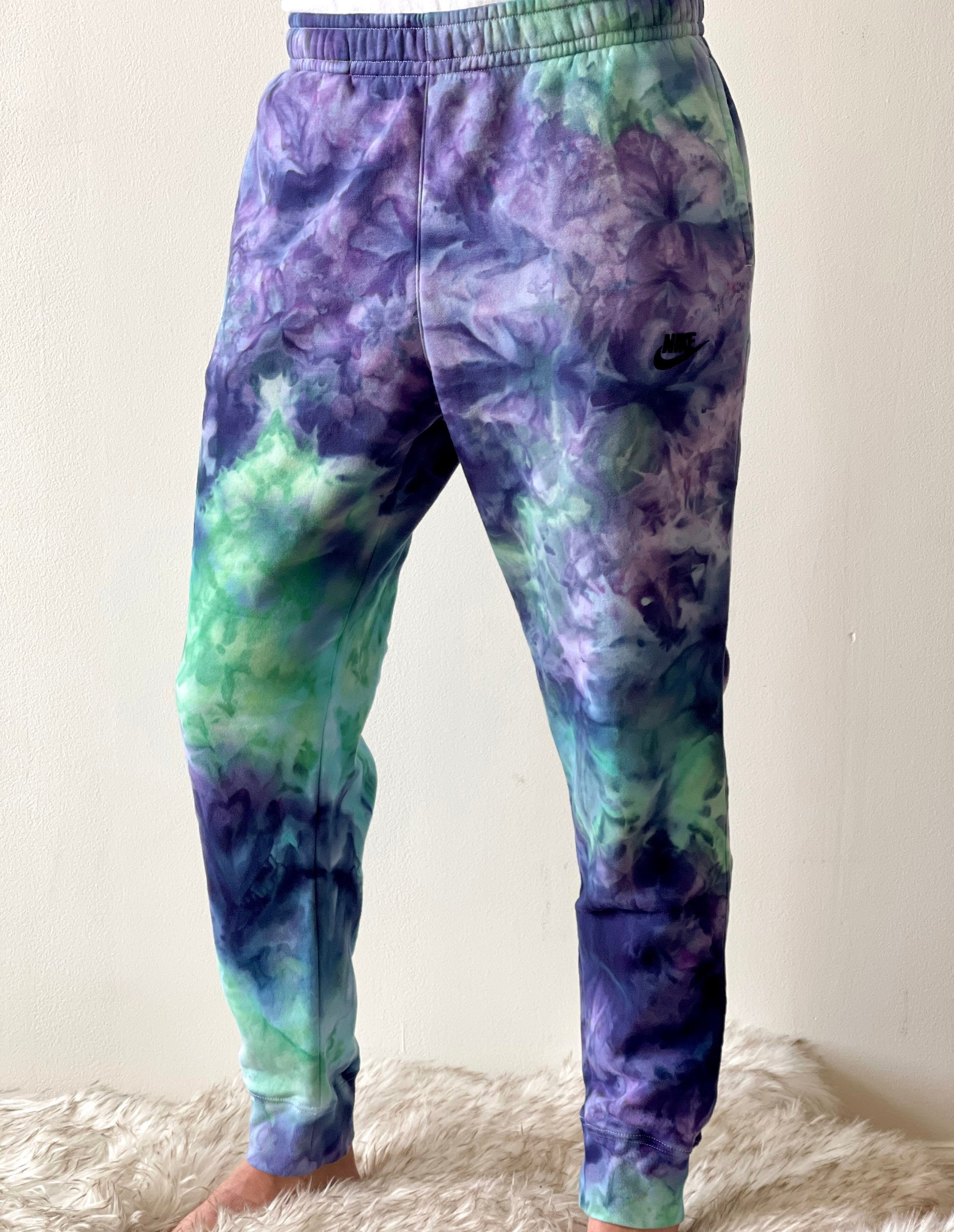 Tie Dye Nike Sweatpants Tie Dye Nike Joggers large | Etsy