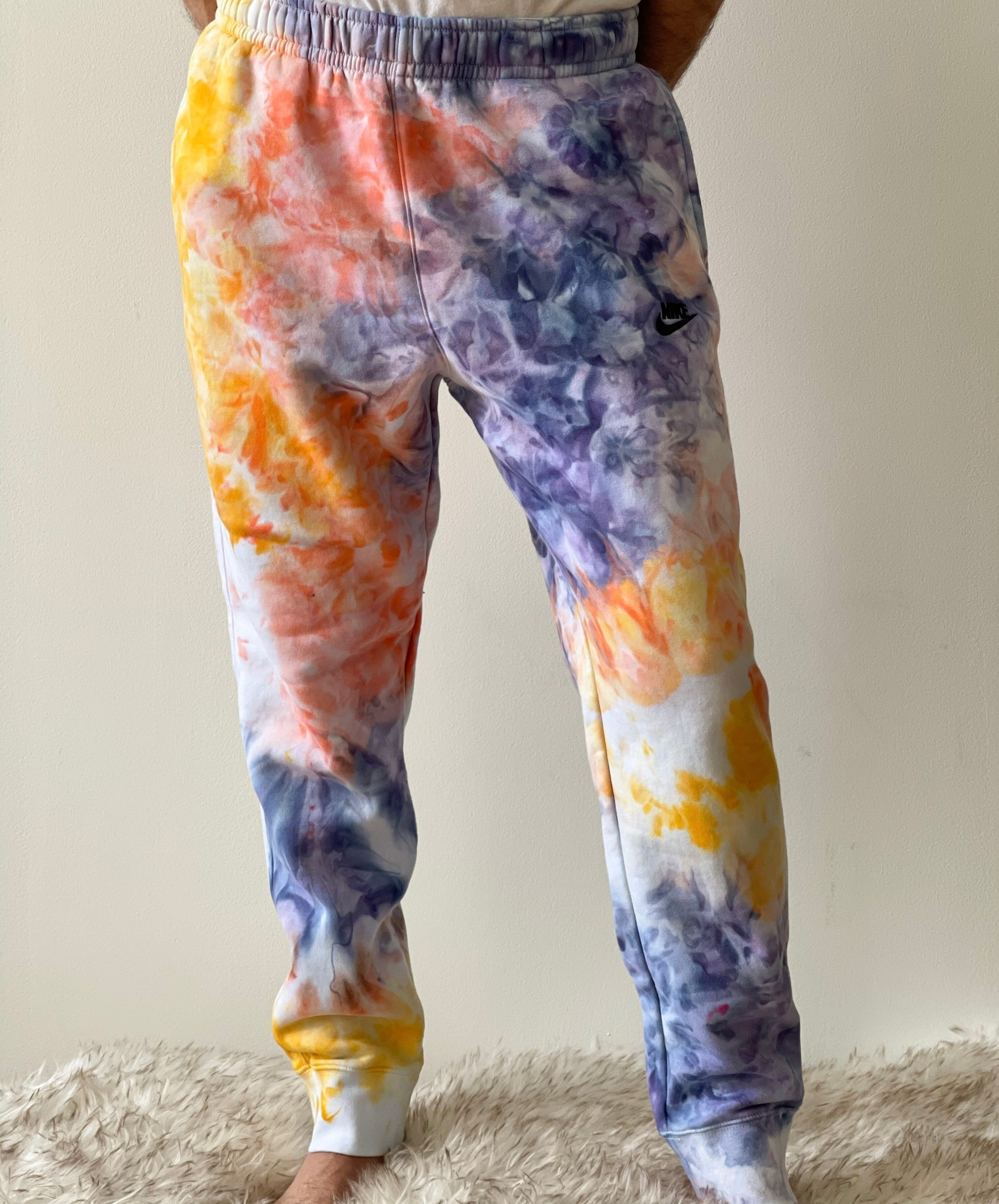 Tie Dye Nike Sweatpants Tie Dye Nike Joggers large | Etsy