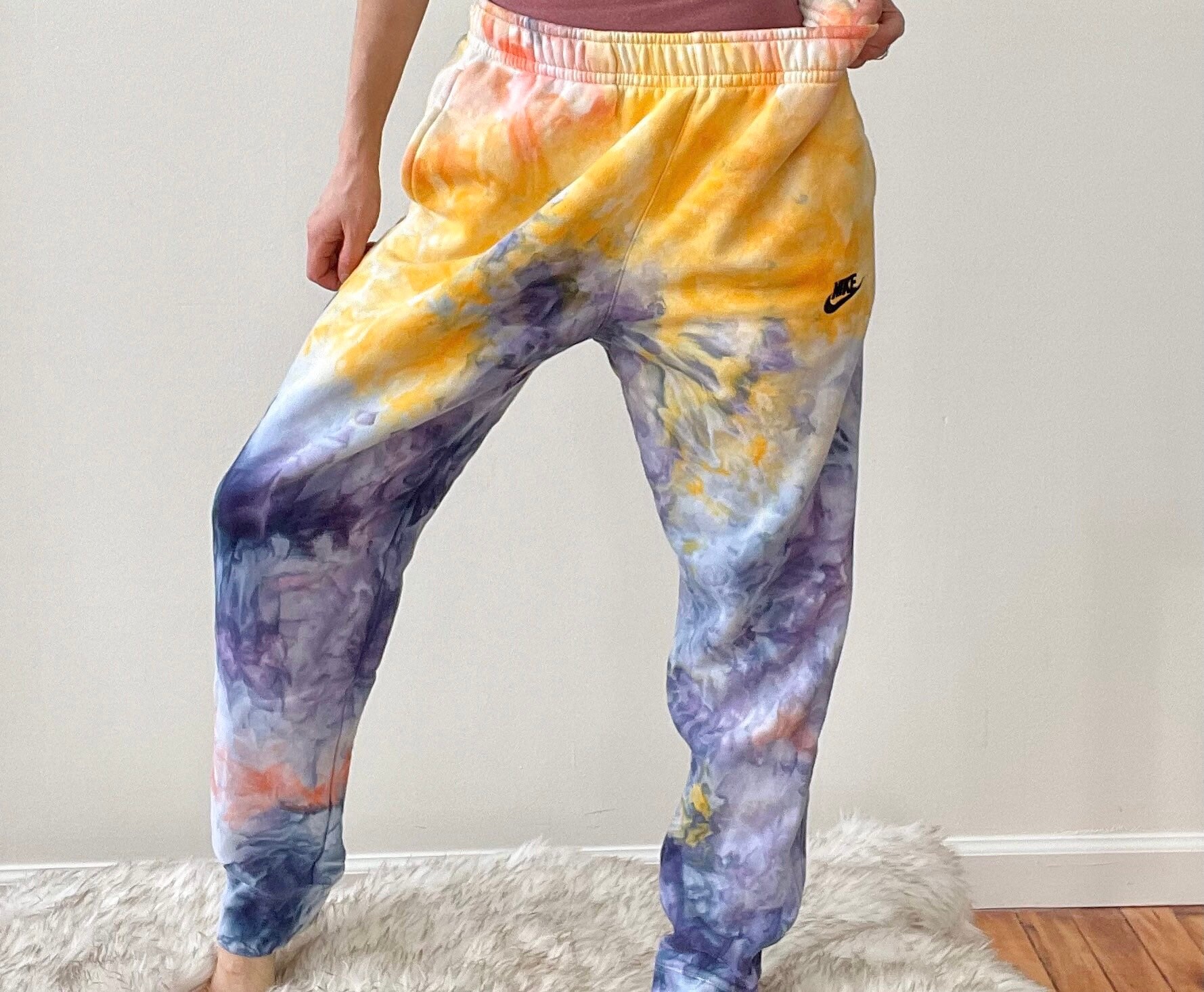 Tie Dye Nike Sweatpants Tie Dye Nike Joggers large | Etsy