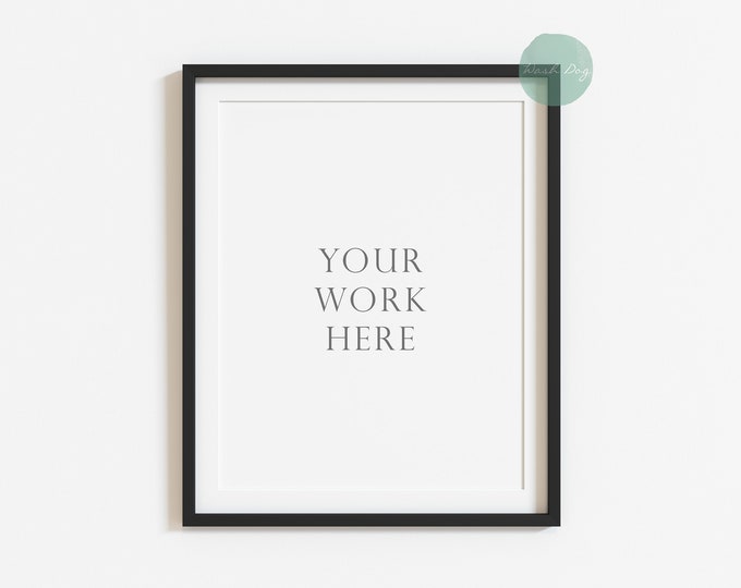 Black vertical mockup frame, 11x14 frame digital, 11x14 mock ups, Black 11x14 frame, Vertical frame digital, 11x14 vertical frame mockup