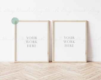 Two mockup frame, 2 frame mock up, 2 vertical frames, Two frames mockup, Scandinavian mockup, Styled poster mockup, 2 frames, 2 photo mockup