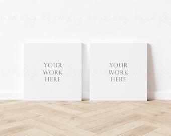 Download Square Canvas Mockup Etsy