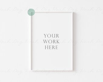 Download Vertical Frame Mock Etsy