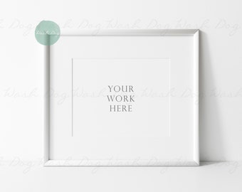 White Digital Frame Etsy