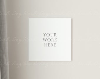 Download Square Canvas Mockup Etsy