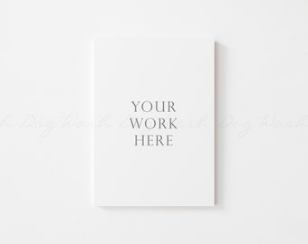 Canvas mockup, Vertical canvas mockup, 5x7, Canvas 5x7, Canvas mock, Mockup canvas, Canvas, Wall mockup, Art print mockup, Mock up canvas