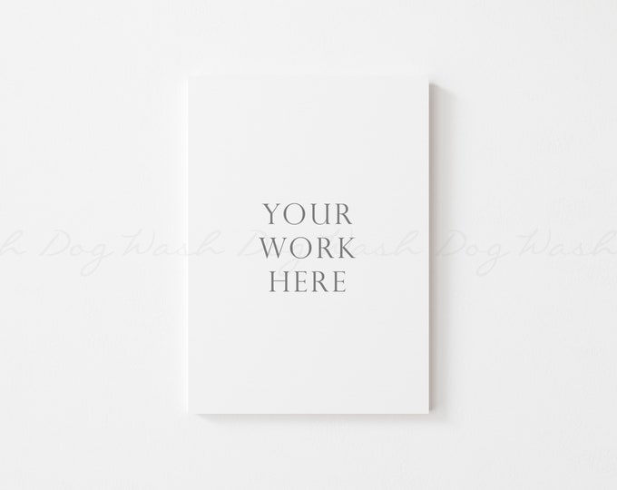 Canvas mockup, Vertical canvas mockup, 5x7, Canvas 5x7, Canvas mock, Mockup canvas, Canvas, Wall mockup, Art print mockup, Mock up canvas