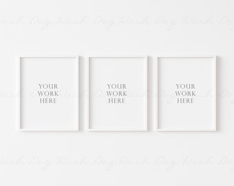 Three vertical frame mockup, Three mock ups frame, Three frames mockup, Three vertical frame, 3 vertical, Mock ups three, White three frame
