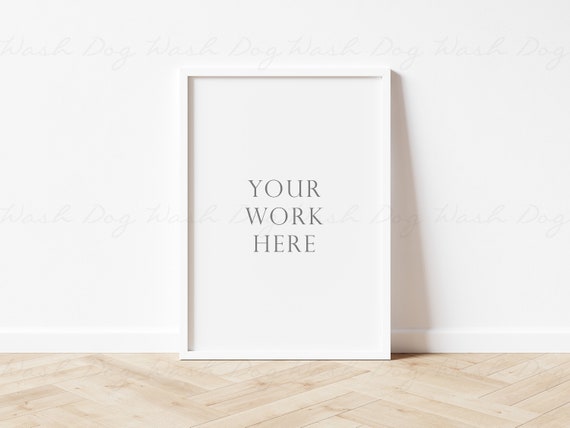 Download A4 Frame Mockup A3 Vertical Frame Psd Frame Psd Mockup A4 Etsy