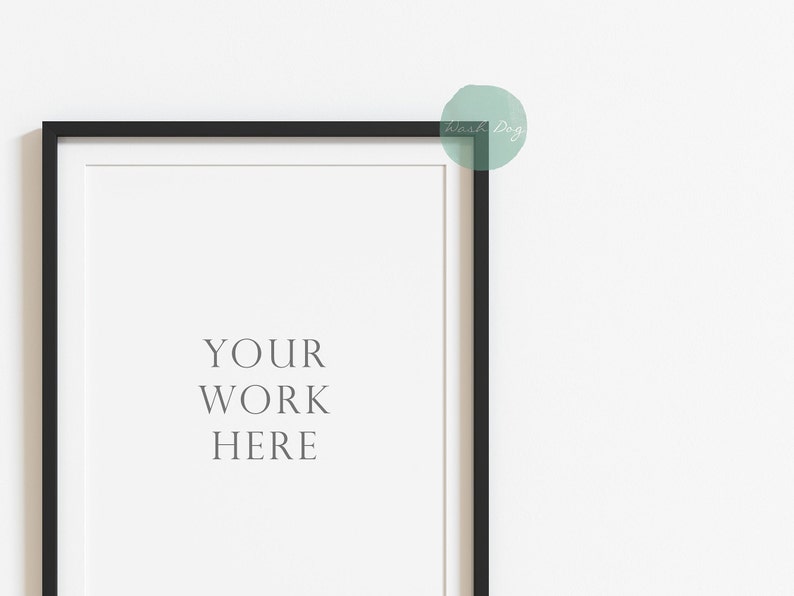 Download Black vertical mockup frame 11x14 frame digital 11x14 mock ...