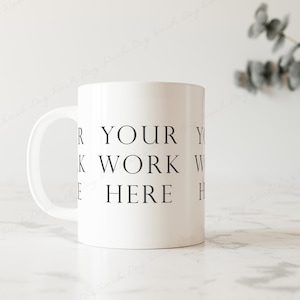 Mug Mockup, White Mug Mockup, Coffee Mug Mockup, Cup Mockups, Blank Mug Mockup, Ceramic Mug, Sublimation Mug, Mug PSD, Mug Mockup
