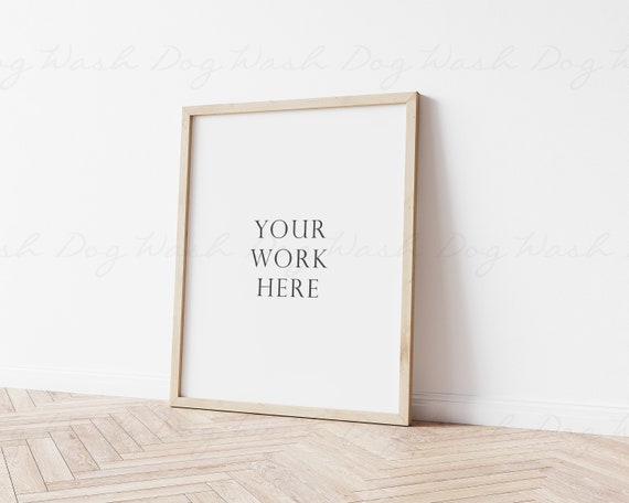 Vertical frame mock up, Wood floor mockup, Digital wood frame, Vertical frame, Wood frame mock up, Wood sign digital, Vertical poster mockup