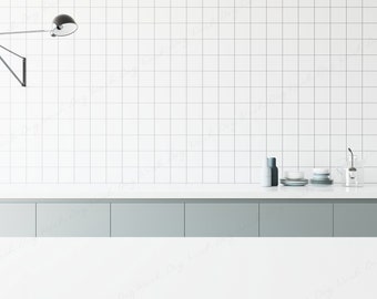 Kitchen Wall Mockup, Empty Wall Mockup, Blank Wall Mockup, Minimalist Mockup, Interior Mockup, Dining Room Mockup, Kitchen Interior Mockup