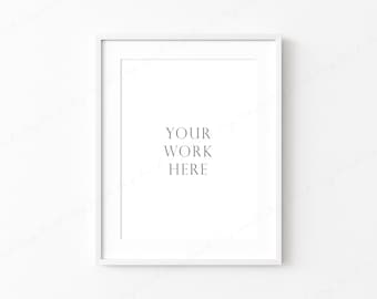 3x4 Vertical Frame Mockup, White Frame Mockup, Vertical Frame Mockup, Frame Mockup, Poster Frame Mockup, Digital Frame Mockup, Poster Mockup