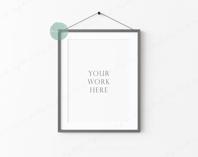 Vertical Frame Mockup, Grey Frame Mockup, Digital Art Frame, Digital Frame Mockup, Poster Mockup, 2x3 Frame Mockup PSD, Photo Frame Mockups