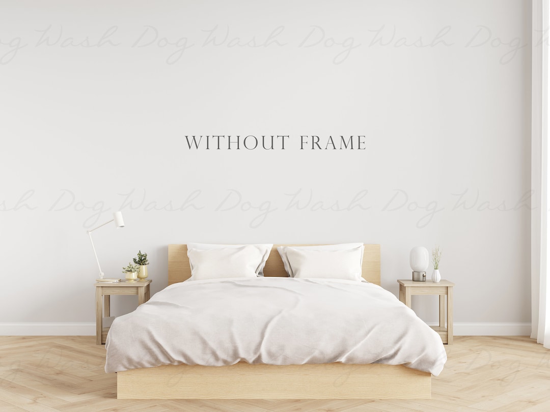 Room Mockup, Mock Ups Bedroom, Empty Wall, Bedroom Mockup, Frame Mockup