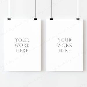 2 Vertical Card Mockup, White Card Mockup, Seating Card Mockup, Wedding Sign Mockup, Blank Chart Mockup, Poster Mockup, Hanging Card Mockup