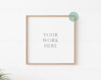 Square frame mock up, Mockup square, Square wood sign psd, Digital square frame, Frame square psd, Square wooden frame, Square mockup psd
