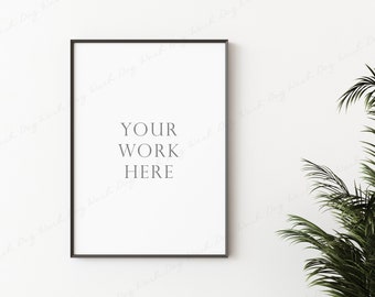 Frame picture mock up, Thin art frame, Wall frame display, Backyard sign mockup, 5x7 picture frame, Tropical interior mock up, Scene creator