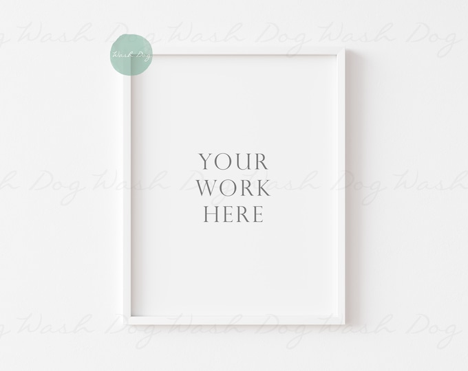 Vertical White Frame Mockup, Vertical Frame Template, Photo Frame Png, Vertical Mockup Frame, Png file, White Frame Mockup, Png Mockup Frame