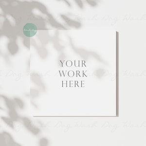 Square frame mock up, Wall art mockup, Simple frame mockup, Farmhouse sign mockup, Digital square frame, Mock up frame, Square sign mock ups