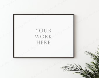 Frame 5x7 mock up, Gray frame mockup, Large picture frame, Photo mockup, Simple frame mockup, Backyard wood sign mockup, Digital frame PSD