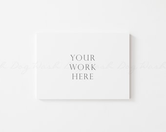 Horizontal canvas mockup, Canvas horizontal, Canvas, Empty canvas, Blank canvas, Horizontal mockup canvas, Clean canvas, Horizontal canvas