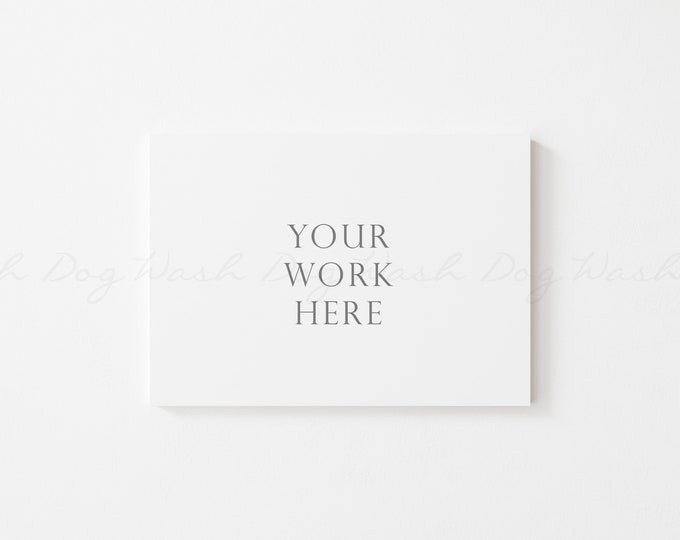 Horizontal canvas mockup, Canvas horizontal, Canvas, Empty canvas, Blank canvas, Horizontal mockup canvas, Clean canvas, Horizontal canvas