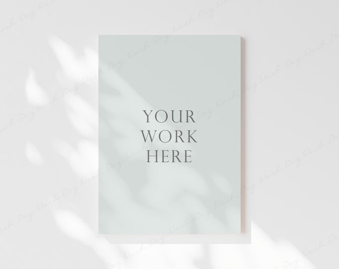 Vertical Canvas Mockup, Blank Canvas Mockup, Mockup for Artwork, Modern Mockup, Painting Display Mockup, Digital Mockup, Room Canvas Mockup