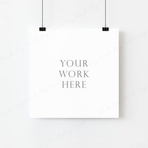 Vierkante kaart mockup, witte kaart mockup, zitkaart mockup, bruiloft teken mockup, lege grafiek mockup, lege kaart mockup, hangende kaart mockup