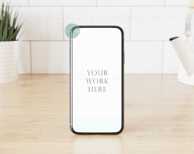 Simple phone mockup, iphone mock, Phone template, Flatlay phone mockup, Brand mock up, Mobile mockup, Website mockup, Minimal phone mock up