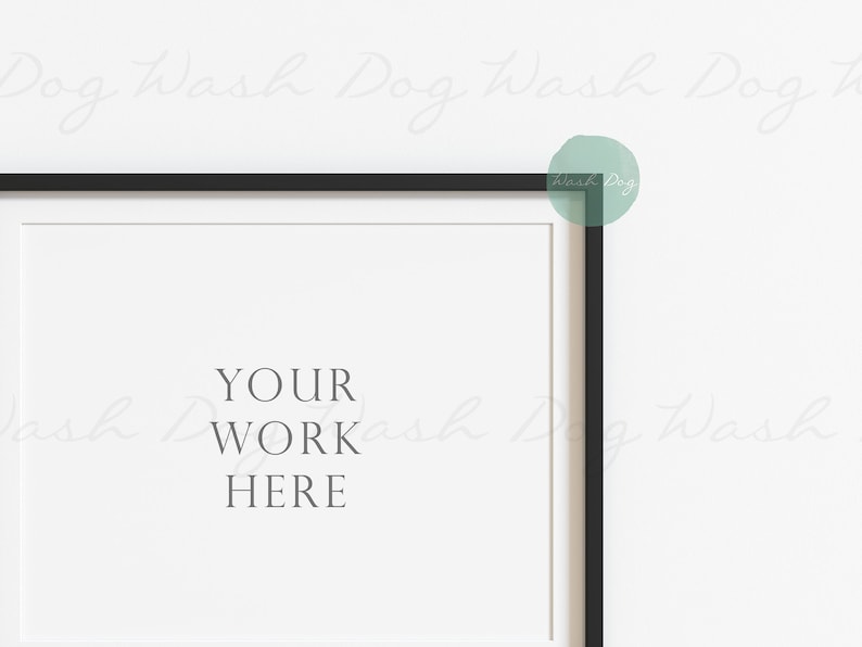 Download 11x14 horizontal frame mockup Black frame mock up Digital ...