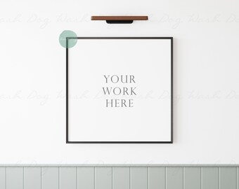 Frame mockups, Black square frame, Frame picture mock up, Square frame mock up, Interior mockup frame, Wall frame mockup, Digital frame PSD