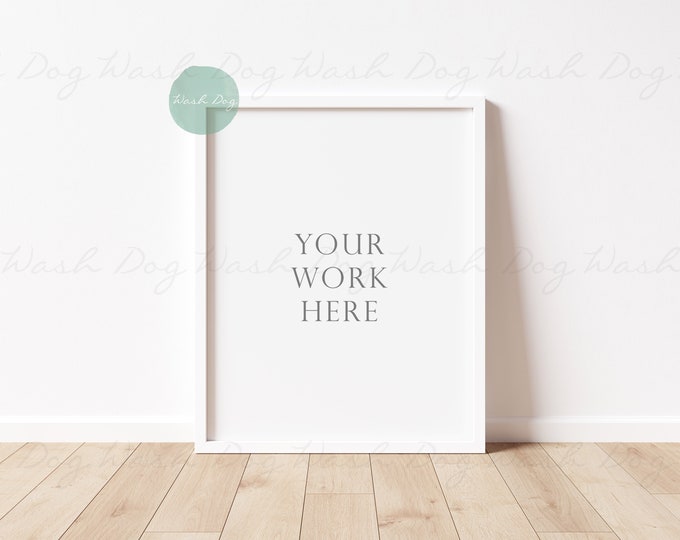 White picture frame, Frame vertical, 8x10 white frame, Vertical white frame, Digital frame, Vertical, Mock up picture frame, Mock up frame