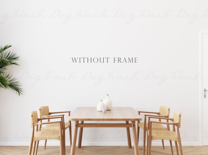 Farmhouse wall mockup, Mockup dining room, Room mockup blank wall, Dining room mockup, Farmhouse mockup, Wall art mockup, Empty wall mockup image 1