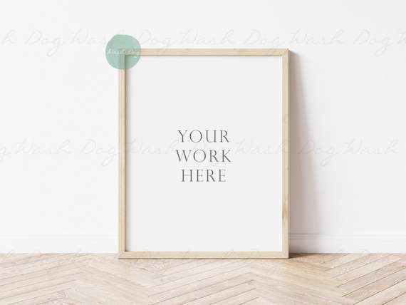 Vertical frame mockup, Modern wood mockup, Vertical mockup, Wooden mockup frame, Wood mock up, Digital Frame mockup, Wood floor, Wood frame