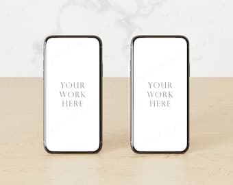 iPhone Mockup, Phone Mockup, Cell Phone Mockup, Smartphone Mockup, Mobile Phone Template, Telephone Mockup, Device Mockup, Digital Mockup