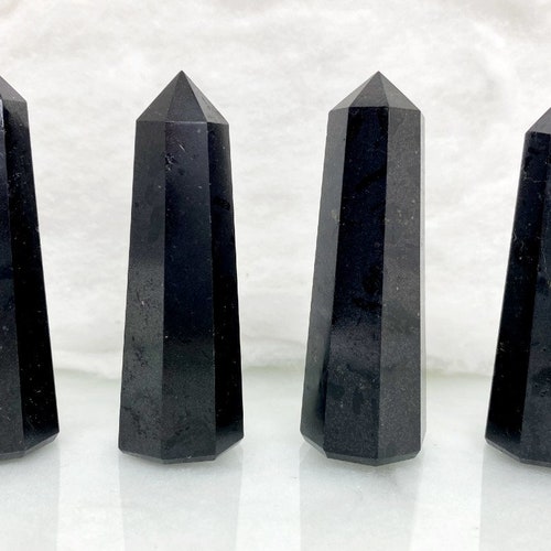 Selenite 7 Point Energy Generator With Crystal Pyramid Ideal Etsy