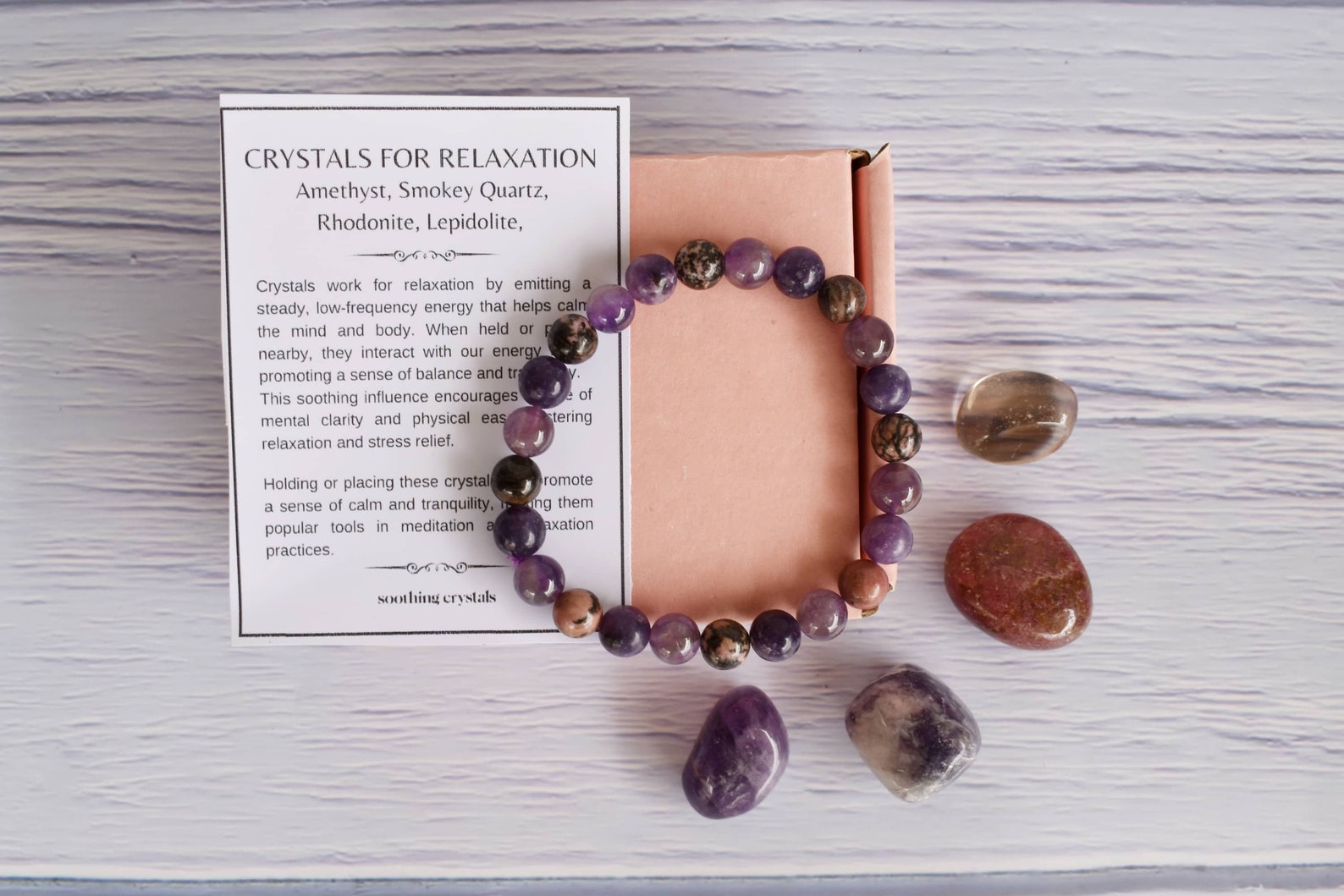 Kit Relaxation Crystal : Offrez-vous un Instant de Paix